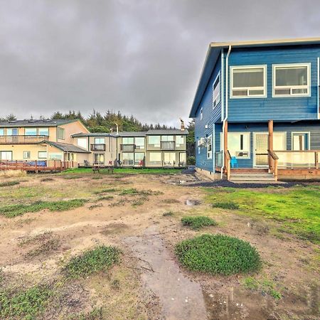 Sanderling Sea Cottages, Unit 3 With Private Balcony Waldport Dış mekan fotoğraf