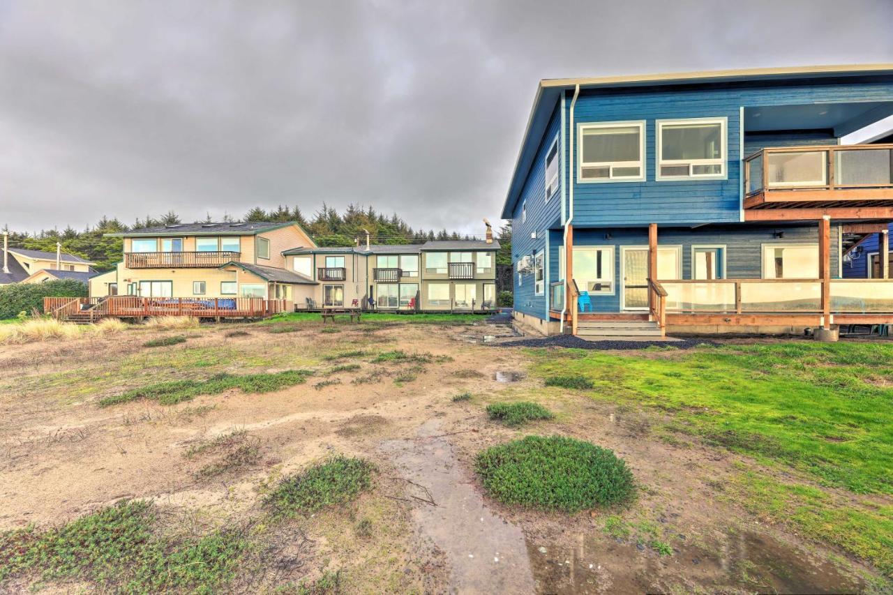 Sanderling Sea Cottages, Unit 3 With Private Balcony Waldport Dış mekan fotoğraf