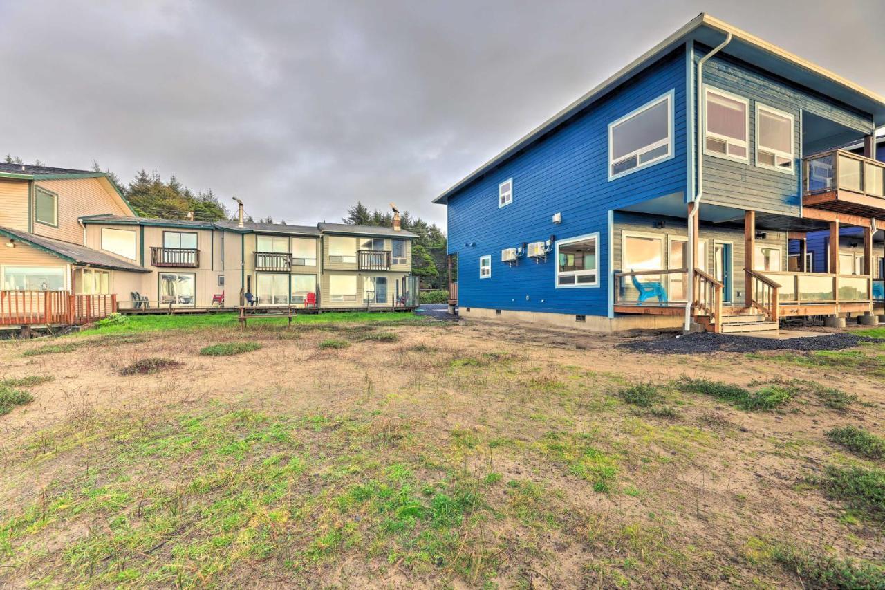 Sanderling Sea Cottages, Unit 3 With Private Balcony Waldport Dış mekan fotoğraf