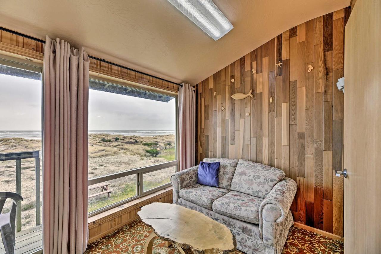 Sanderling Sea Cottages, Unit 3 With Private Balcony Waldport Dış mekan fotoğraf