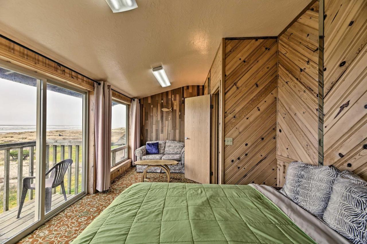 Sanderling Sea Cottages, Unit 3 With Private Balcony Waldport Dış mekan fotoğraf