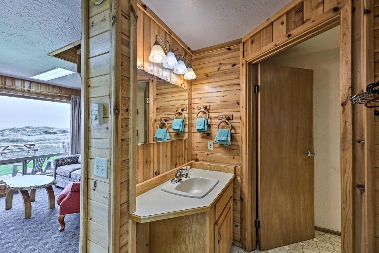 Sanderling Sea Cottages, Unit 3 With Private Balcony Waldport Dış mekan fotoğraf